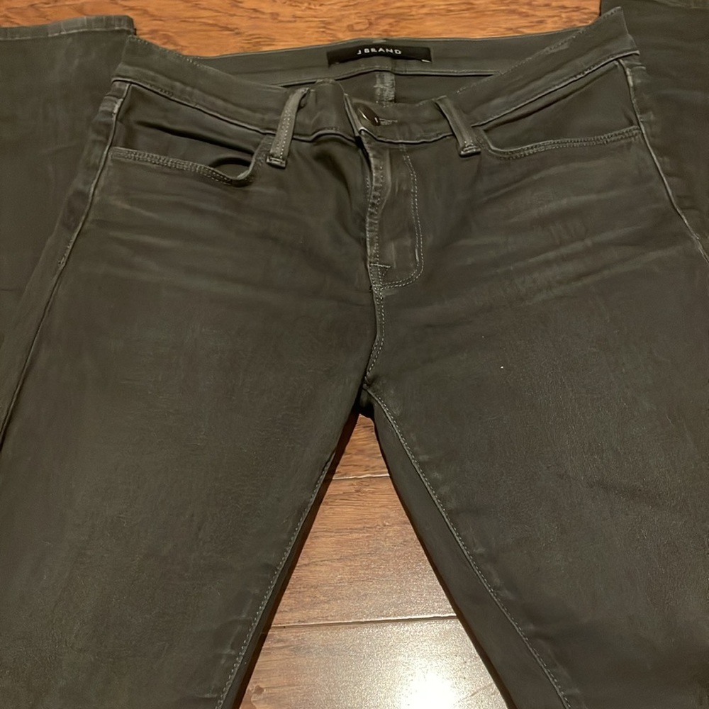 JBRAND Gray Super Skinny Dare Jeans